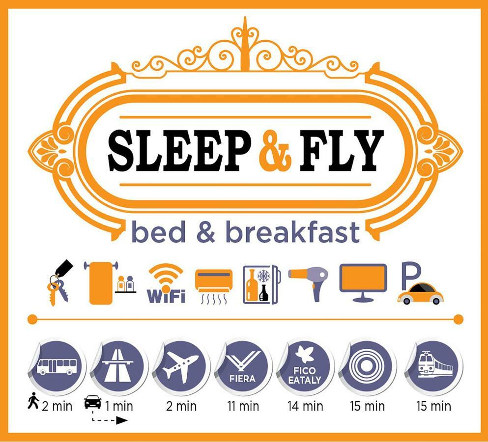 Bed and Breakfast Sleep & Fly Bolonia Exterior foto